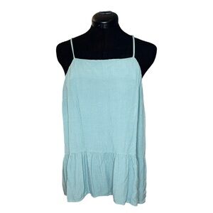 Sea Foam Green Spaghetti Strap Top